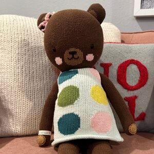 🌿 Cuddle + Kind Ivy 20” Hand-Knit Doll 🌿